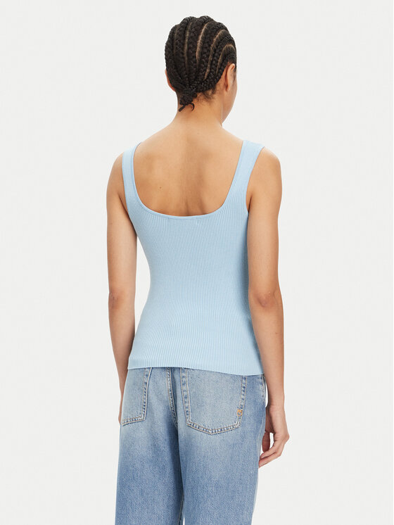 Vero Moda Vero Moda Top Willow 10326450 Niebieski Slim Fit