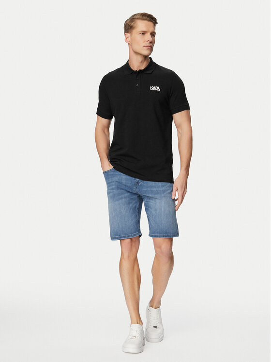 KARL LAGERFELD KARL LAGERFELD Farmer rövidnadrág 265590 562843 Kék Regular Fit