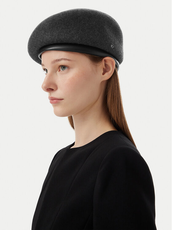 Weekend Max Mara Weekend Max Mara Beret Manto 2625576024 Szary ciemny