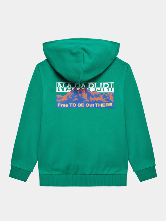 Napapijri Napapijri Суитшърт NP0A4HGB D Зелен Regular Fit