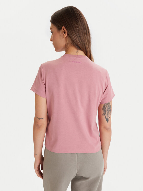 Cotopaxi Cotopaxi T-Shirt Llama F25474W1529 Różowy Regular Fit