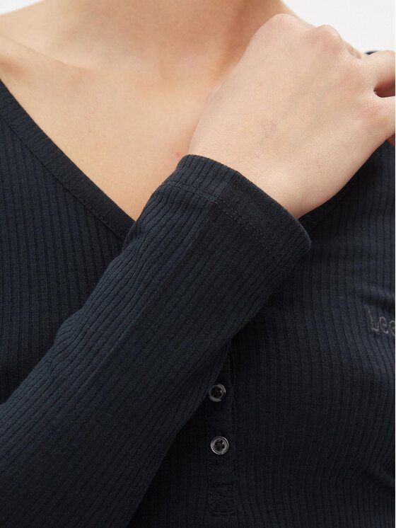 Lee Lee Blusa 112341572 Nero Slim Fit