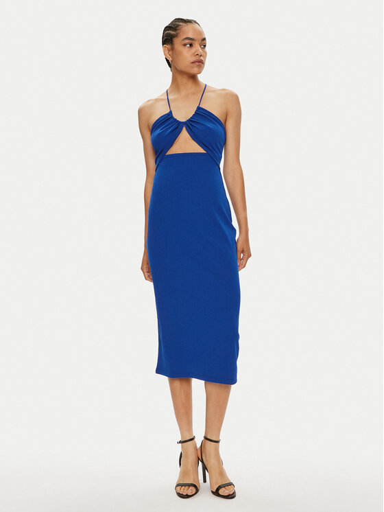 Calvin Klein Jeans Calvin Klein Jeans Rochie cocktail J20J223514 Albastru Slim Fit