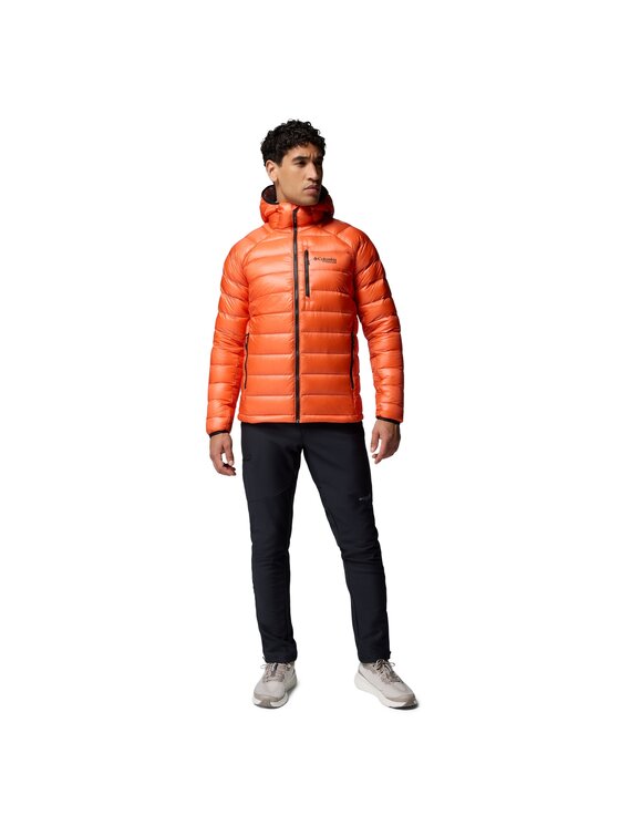 Columbia Columbia Kurtka puchowa 208877 Pomarańczowy Regular Fit