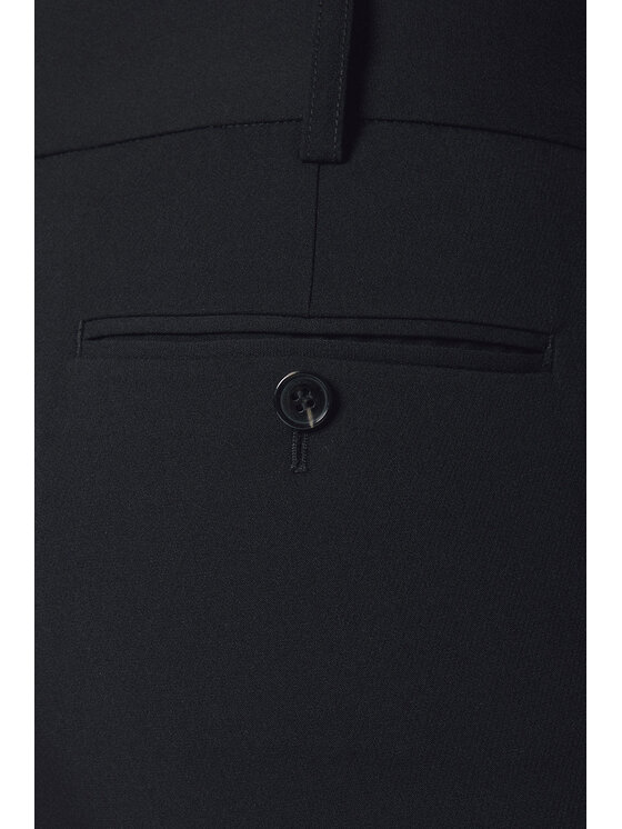 Lancerto Lancerto Spodnie materiałowe Bormio SP073125000009 Czarny Regular Fit