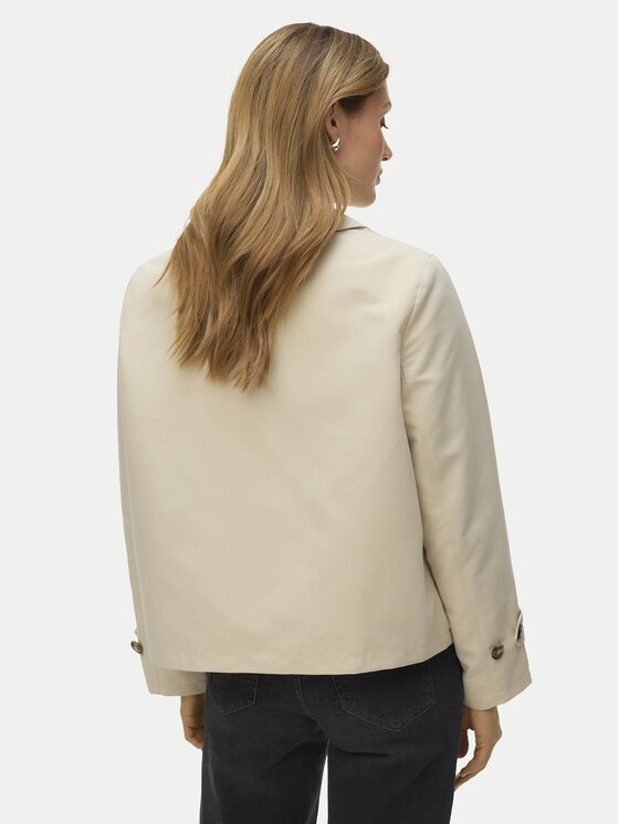 Vero Moda Vero Moda Trenčkot Chloemia 10308267 Svetlo bež Regular Fit