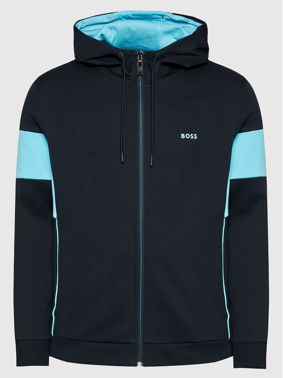 BOSS Boss Trenirka 50469517 Mornarsko modra Regular Fit