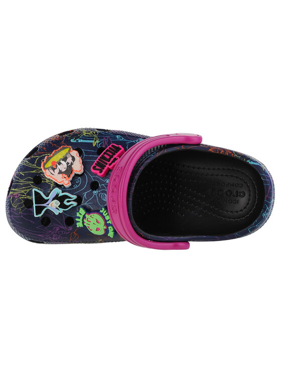 Crocs Klapki Crocs Disney Villains Classic Kids Clog Granatowy