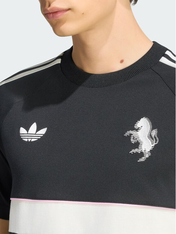 adidas adidas Koszulka techniczna 171452 Czarny Slim Fit