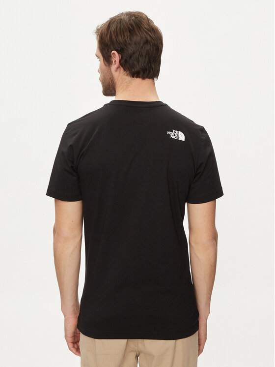 The North Face The North Face T-Shirt Never Stop NF0A87NS Czarny Regular Fit