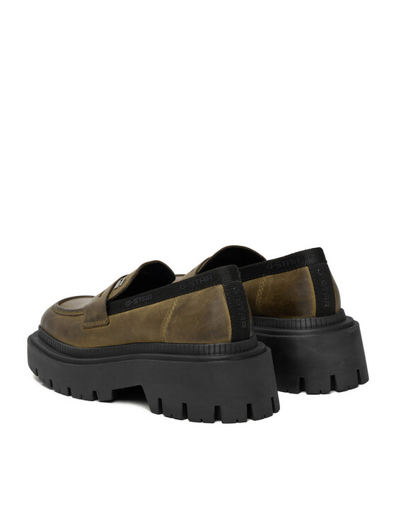 G-Star Raw G-Star Raw Loafers CEO-WI34-JOSIA-04 Zelená