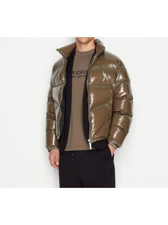 Armani Exchange Armani Exchange Zimní bunda 6RZBL3 ZN2RZ 1784 Khaki Regular Fit