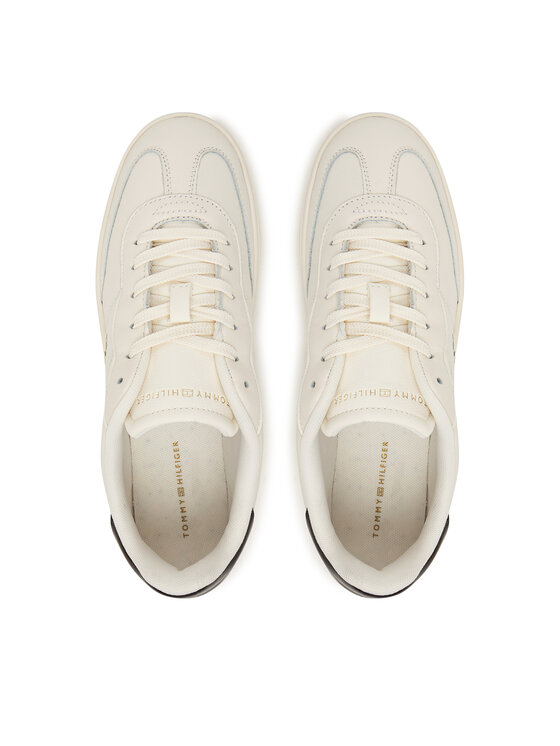Tommy Hilfiger Tommy Hilfiger Sneakersy Heritage Shiny FW0FW08823 Biały
