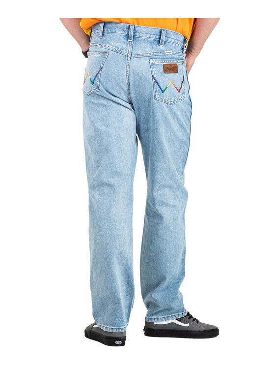 Wrangler Wrangler Jeansy 112338454 Niebieski Straight Leg