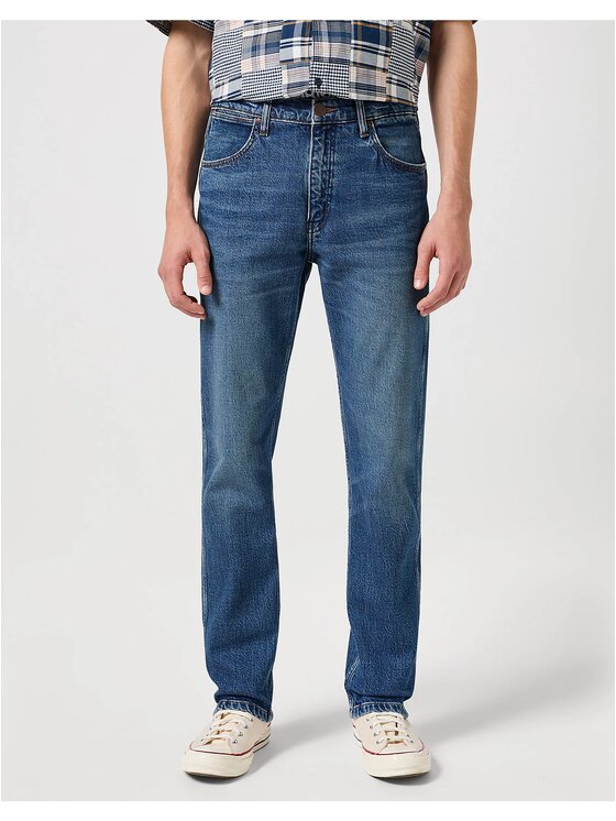 Jeansy Wrangler, Rozmiar W30/L30, Niebieskie, FRONTIER