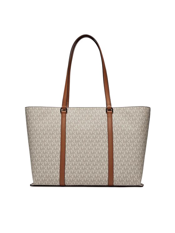 Michael kors beige tote best sale