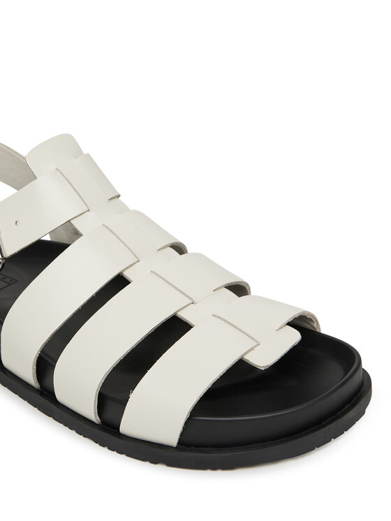 Tommy Jeans Tommy Jeans Sandale Tjw Fisherman Patent Sandal EN0EN02874 Alb