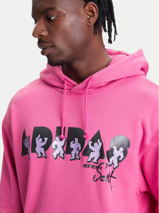 adidas adidas Bluza Jeremy Scott Pride JL7625 Różowy Oversize