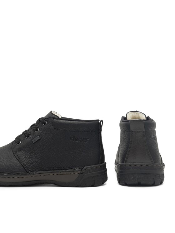 Rieker Rieker Schnürschuhe B0304-00 Schwarz