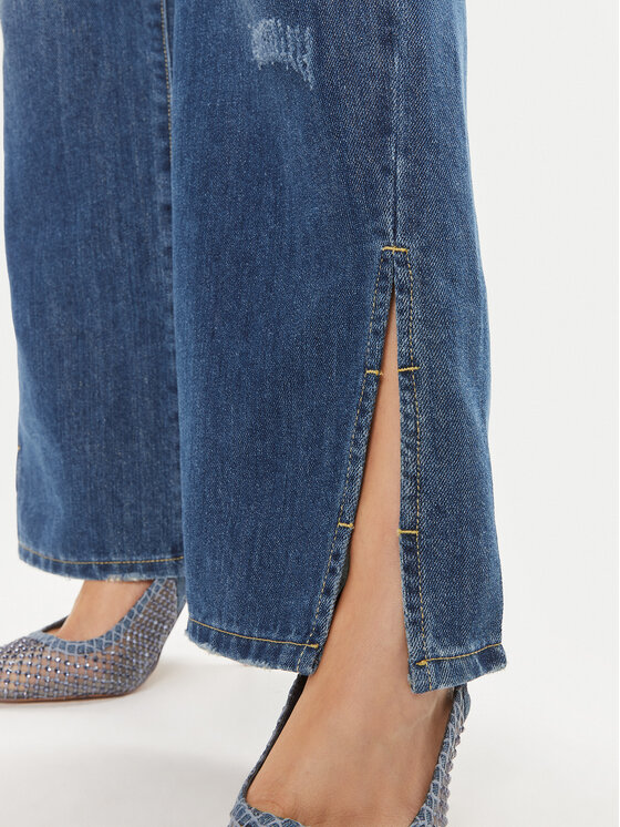 One Teaspoon One Teaspoon Jeansy Billie 26277 Niebieski Straight Leg