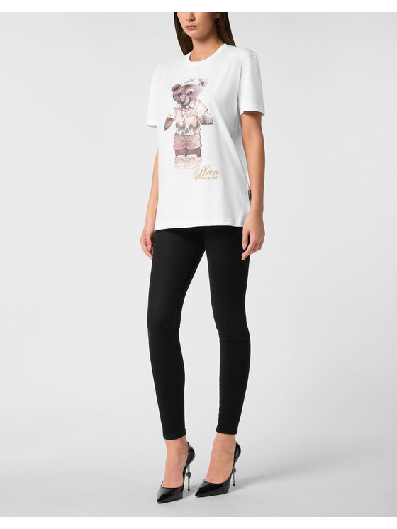 PHILIPP PLEIN PHILIPP PLEIN Tričko 27407 Biela