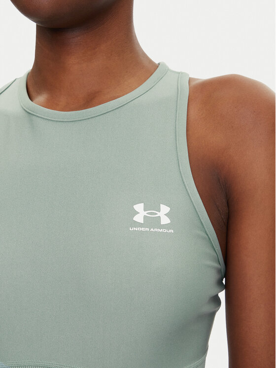 Under Armour Under Armour Tricou tehnic HeatGear 1388694 Verde Slim Fit