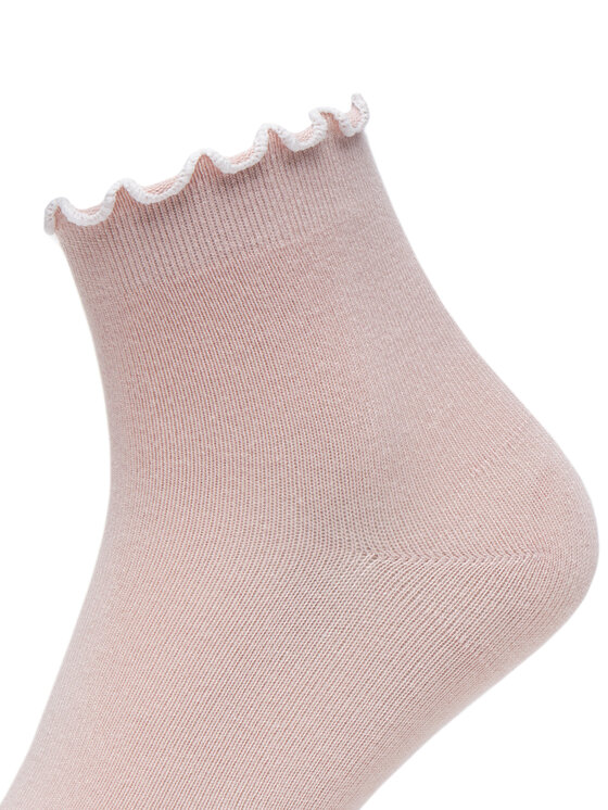 Aldo Aldo Set od 2 para ženskih visokih čarapa Frilluxe 13939707 Ružičasta