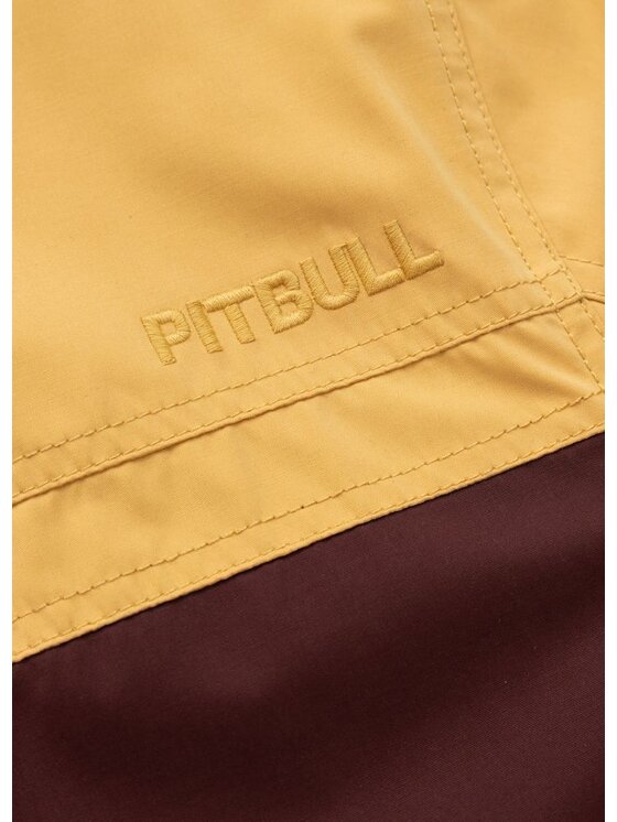 PITBULL PITBULL Kurtka przejściowa Longwood Bordowy Regular Fit