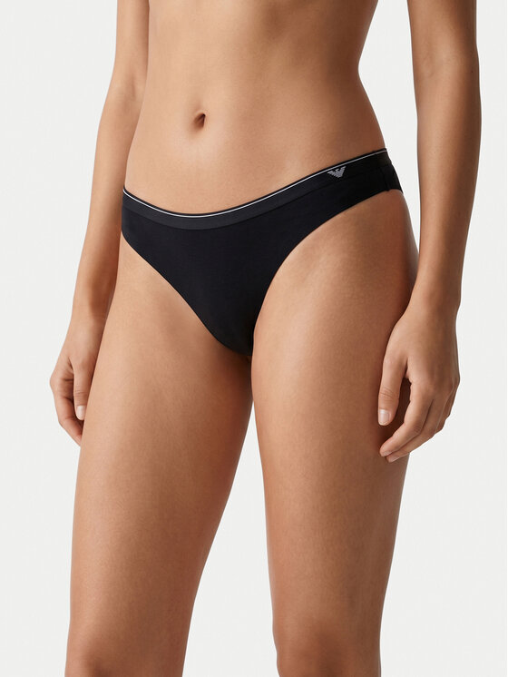 Emporio Armani Underwear Emporio Armani Underwear Súprava brazílskych nohavičiek EW005512 AF25589 UC001 Čierna