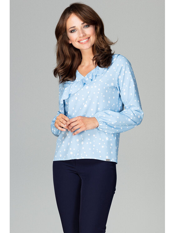 Lenitif Lenitif Bluzka K474 Kolorowy Regular Fit