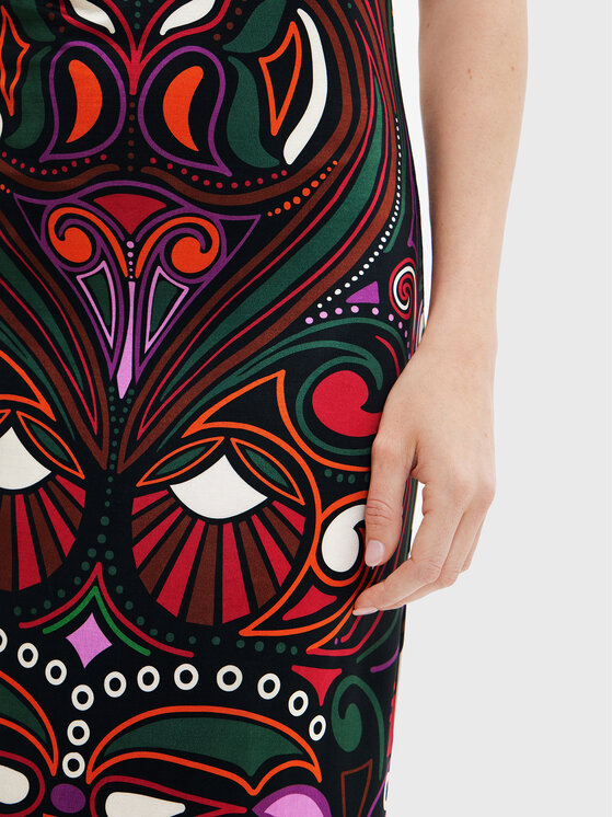 Desigual Desigual Igapäevane kleit Marca 22WWVK23 Värviline Slim Fit