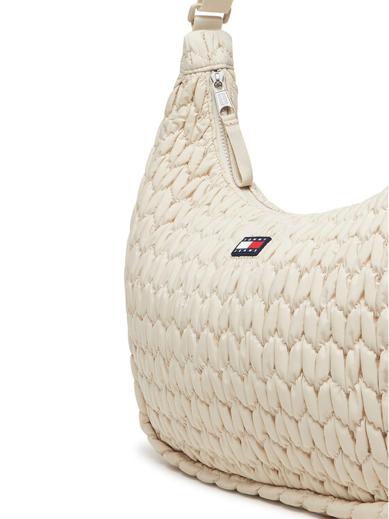 Tommy Jeans Tommy Jeans Handtasche Tjw Urban Large Quilted AW0AW17929 Beige