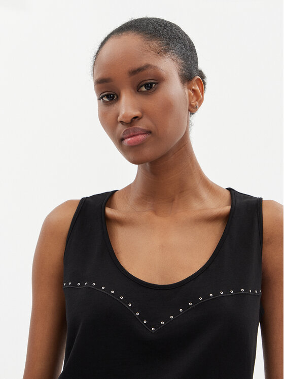 PINKO Pinko Top Duplicity 103729 A1XR Negru Regular Fit