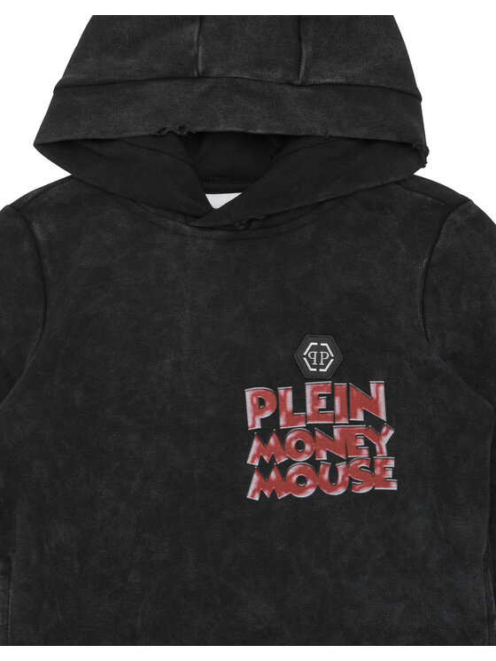 PHILIPP PLEIN PHILIPP PLEIN Bluza 28233 Czarny Regular Fit