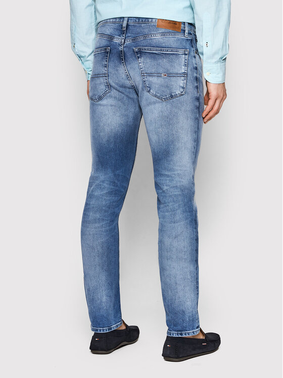 Tommy Jeans Tommy Jeans Traperice Scanton DM0DM09554 Plava Slim Fit