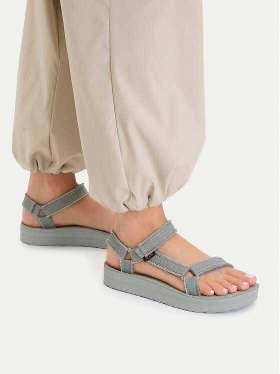 Teva Sandale Midform Universal Canvas 1127570 Zelena
