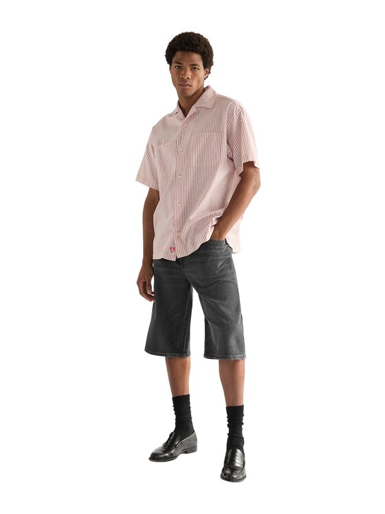 Wrangler Wrangler Szorty jeansowe Jort Shorts Szary Relaxed Fit