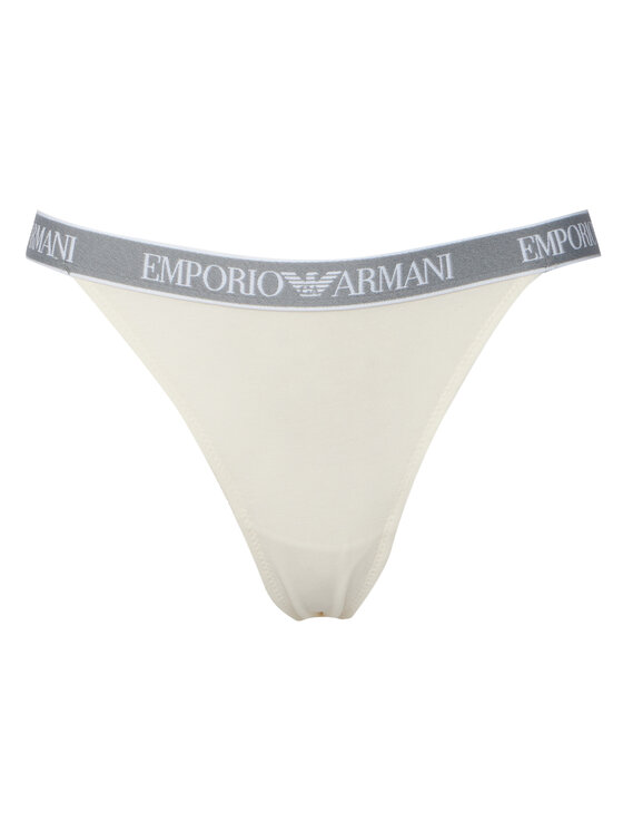 Emporio Armani Underwear Emporio Armani Underwear Stringu komplekts EW000405 AF19026 M0082 Balts
