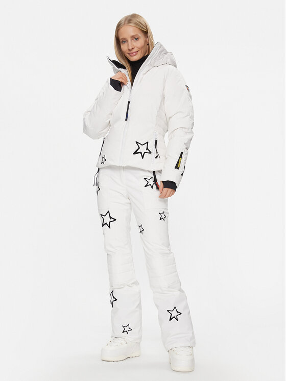 Rossignol Rossignol Lyžařská bunda Stellar RLMWJ33 Bílá Regular Fit