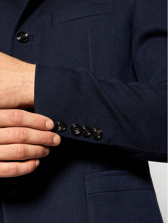 JOOP! JOOP! Švarkas 17 JB-48Hankook 30026598 Tamsiai mėlyna Slim Fit