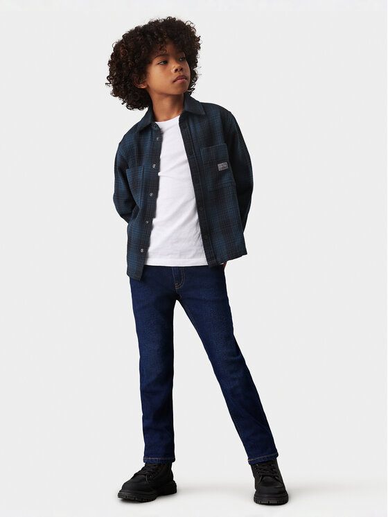 Calvin Klein Jeans Calvin Klein Jeans Farmer Authentic IB0IB02188 Sötétkék Regular Fit