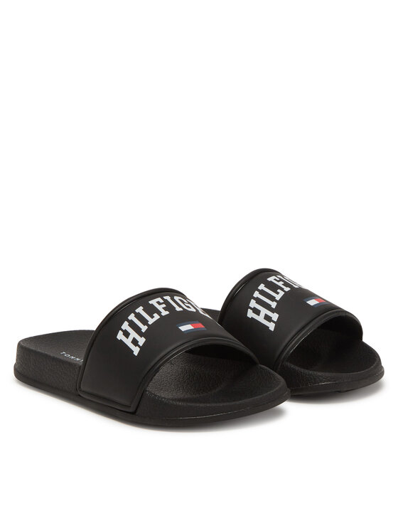 Tommy Hilfiger Tommy Hilfiger Šľapky T3X0-33916-1172 Čierna