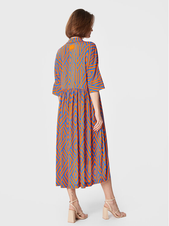 Vestito da giorno FJ23SD3002W418N4 Arancione