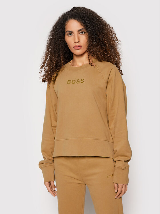 Felpa C_Elia_Gold 50461945 Marrone Oversize