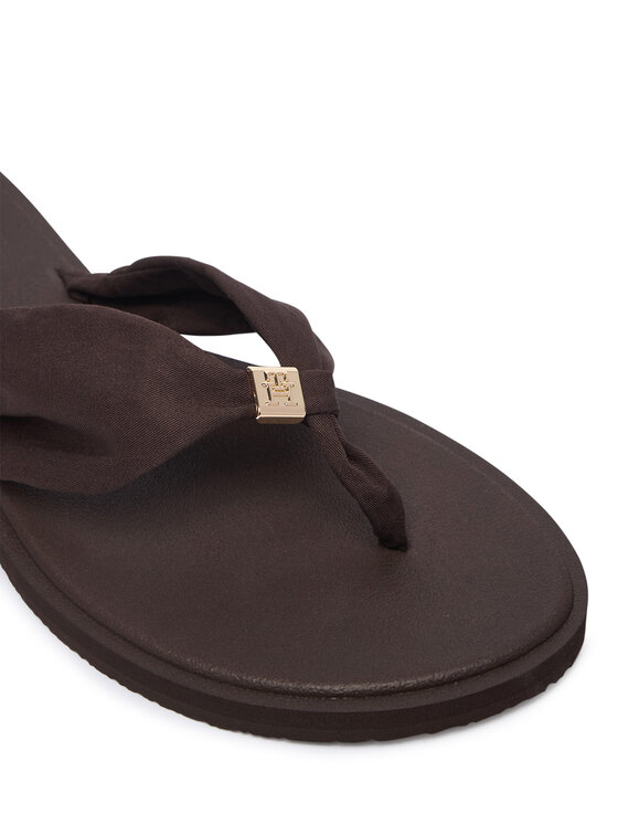 Tommy Hilfiger Tommy Hilfiger Varbavahesandaalid Th Scandi Soft Summer Sandal FW0FW09421 Pruun