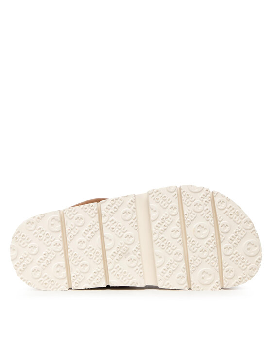 Mou Mou Basutės New # 03 Criss-Cross Upper SW461004C Ruda
