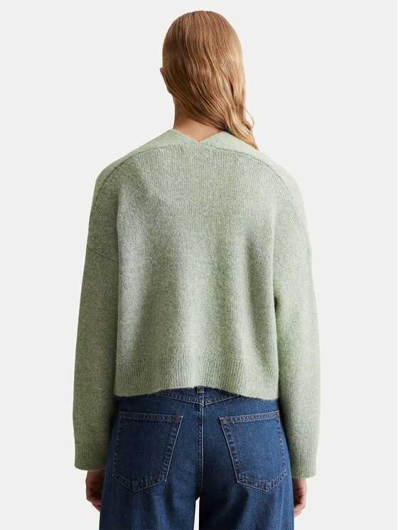 Marc O'Polo Denim Marc O'Polo Denim Pletena jopica 500 0006 804 Zelena Loose Fit