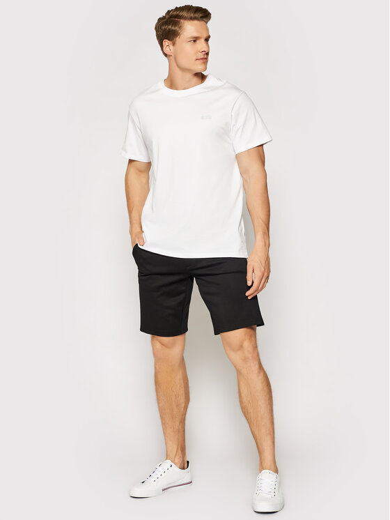 Only & Sons Only & Sons Šortky z materiálu Mark 22018667 Černá Regular Fit