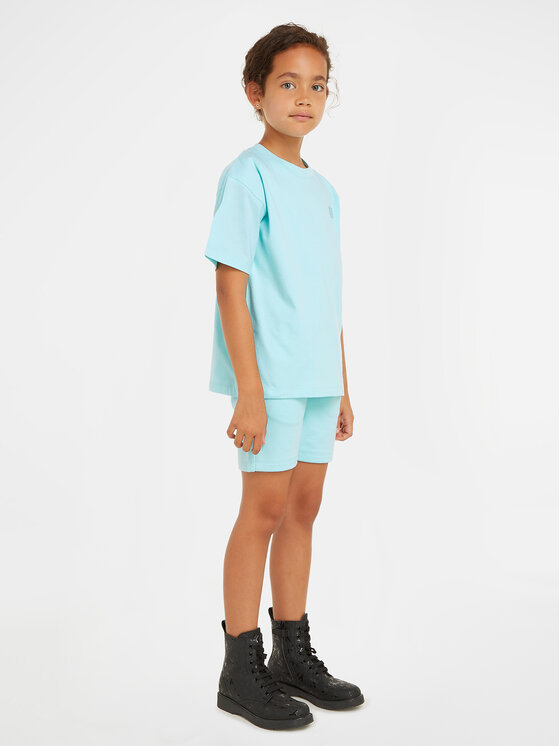 Calvin Klein Jeans Calvin Klein Jeans T-krekls Mono Mini Badge IU0IU00580 D Zils Regular Fit