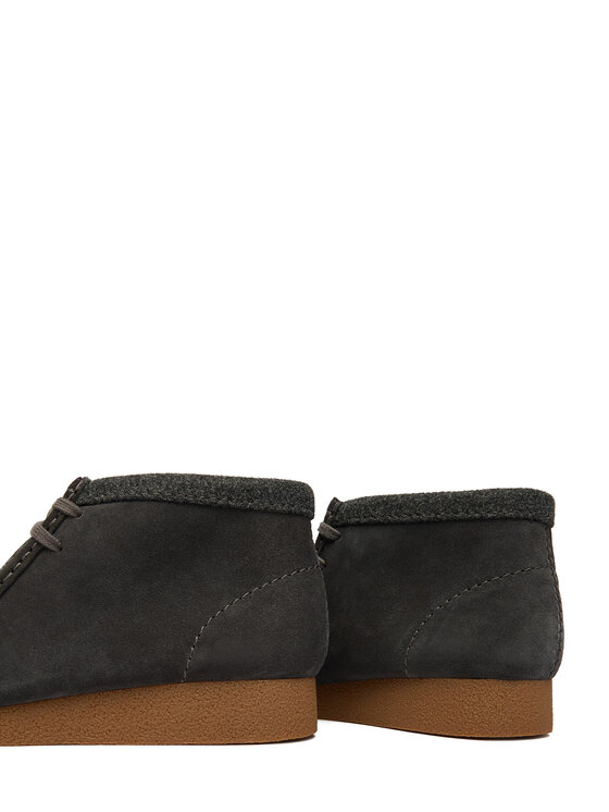 Clarks Clarks Kotníková obuv WallabeeEVO BT 26183994 Šedá